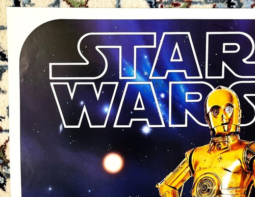 Star Wars C3PO & R2D2 Original 1977 Factors Poster 20"x28" - Free Ship - Picture 5 of 12