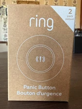 Bouton de panique d'alarme de bague 2-Pack 2nd Génération