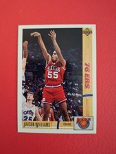 Jayson Williams #R14 1991-92 Upper Deck Rookie Standouts 76ers