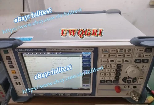 Rohde Schwarz Fpc1500 Spectrum Analyzer 1Ghz Rohde & Schwarz FSV40 -N Spectrum Analyzer, 9 kHz to 40 GHz, FSP40
