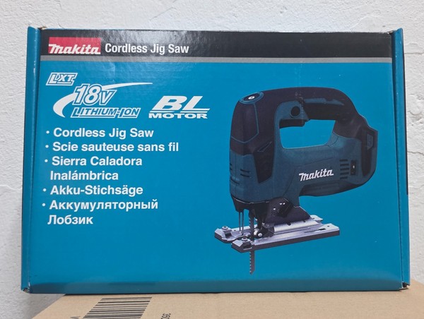 Makita 18V Akku-Pendelhub-StichsäGe DJV182Z Solo Ohne Akku / LadegeräT Neu-image