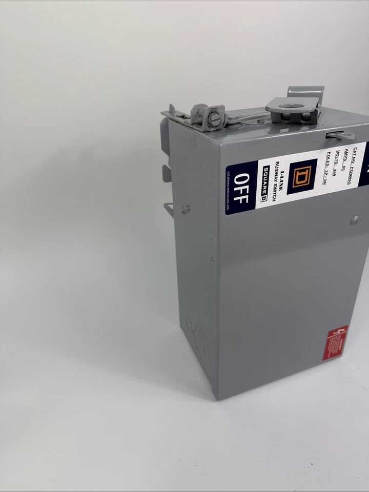 Enchufe busway fusible Square D I-Line PQ3606G 60 AMP 600V 3PH 3W, con tierra, 60A Foto 4 de 4