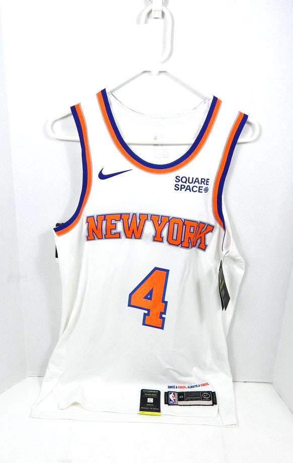 k*d様 NBAユニフォーム New York Knicks Derrick R Adidas NBA Derrick Rose New York Knicks Swingman Jersey Mens