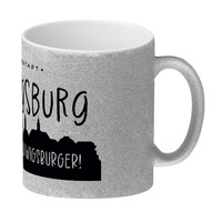 Ludwigsburg Skyline Glitzer-Kaffeebecher - Ich Bin Ein Ludwigsburger