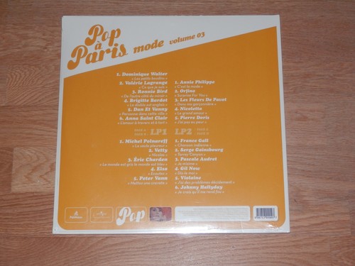 Pop A Paris - Mode / Various by Various Artists double LP neuf - Foto 2 di 2