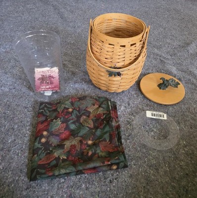 Longaberger 2000 October Fields basket ~ Display Only 
