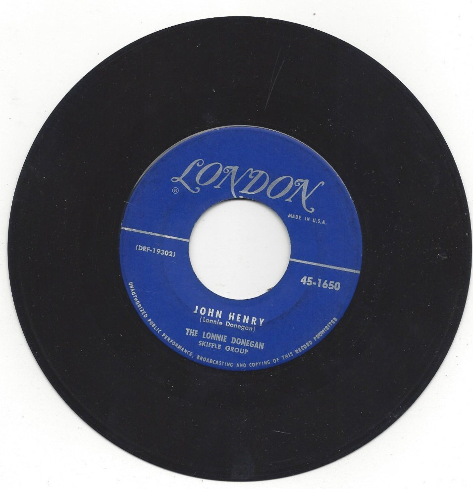 THE LONNIE DONEGAN SKIFFLE GROUP, "ROCK ISLAND LINE"