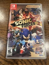 CASE ONLY Sonic Forces Bonus Edition Nintendo Switch Replacement Original