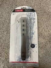Delta Angular 1.75 GPM Single Function Hand Shower In Lumicoat Black Stainless