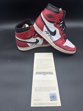 Michael Jordan Signed Nike Air Jordan 1 Chicago’s 1994 Upper Deck UDA Bulls AUTO