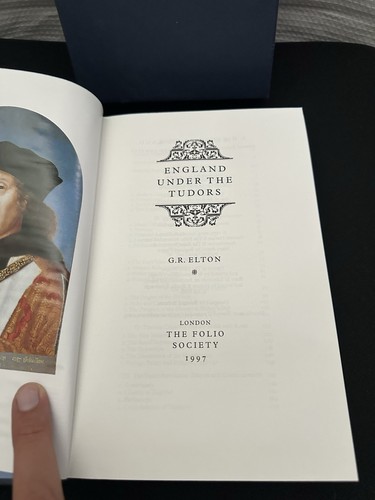Folio Society A HISTORY OF ENGLAND Vol 4 England Under the Tudors 1997 GR ELTON - Picture 6 of 8