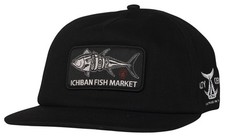 Salty Crew Fish Market Snapback Hat - Black -...