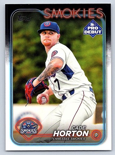 CADE HORTON SMOKIES 2024 TOPPS PRO DEBUT #PD-74