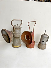 lotto Antica lanterna lampada ad Acetilene Carburo Vintage Ferrovie