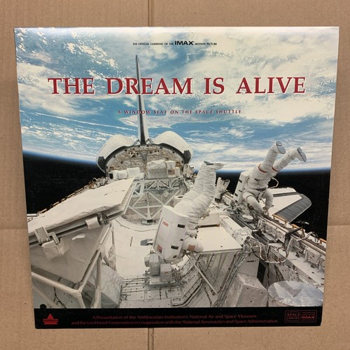 The Dream Is Alive (1985) IMAX NASA Documentary Laserdisc LVD9019 GREAT PROGRAM! - Picture 1 of 2