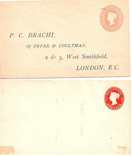 QV Postcards Postal Stationery UPU Postmarks Revenue Wrappers Postal History - Picture 10 of 145