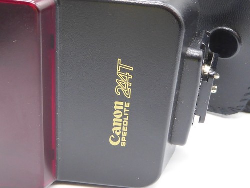 Canon 244T Speedlight Camera Flash unit fits T90 T60 T80 EOS RT A-TTL F001 ae1 - Picture 2 of 5