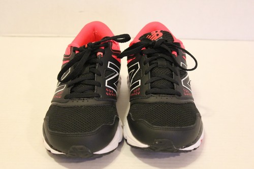 NEW BALANCE Women Athletic Running Shoes W675BG2 Size 7 Black/Neon Pink - Picture 2 of 8