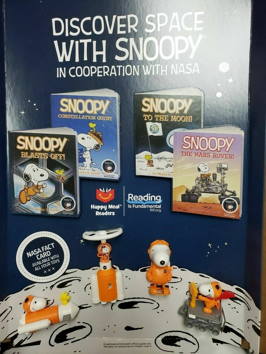 Mcdonalds shop snoopy nasa