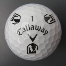Callaway Truvis Chrome Unknown Golf Ball Mint Unplayed