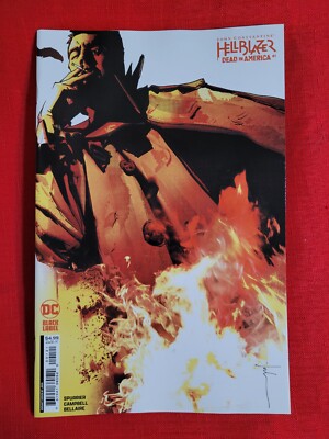 Hellblazer Dead In America #1- CVR B Jock Variant, Black Label, 2024 VF/NM
