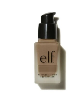 NEW E.l.f. Cosmetics Flawless Satin Foundation, 450 Caramel, 0.68 Fl Oz