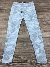 Pelagic Legging Blue Camouflage UPF 50+ Gym Workout Yoga Athletic Size Med