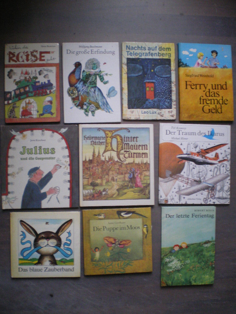 DDR Kinderbücher Bilderbücher Sachbücher Konvolut Buchpaket Bilder GDR