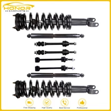 Front Rear Struts Shocks Sway Bar Suspension For 2006-08 Dodge Ram 1500 5.7L 4WD