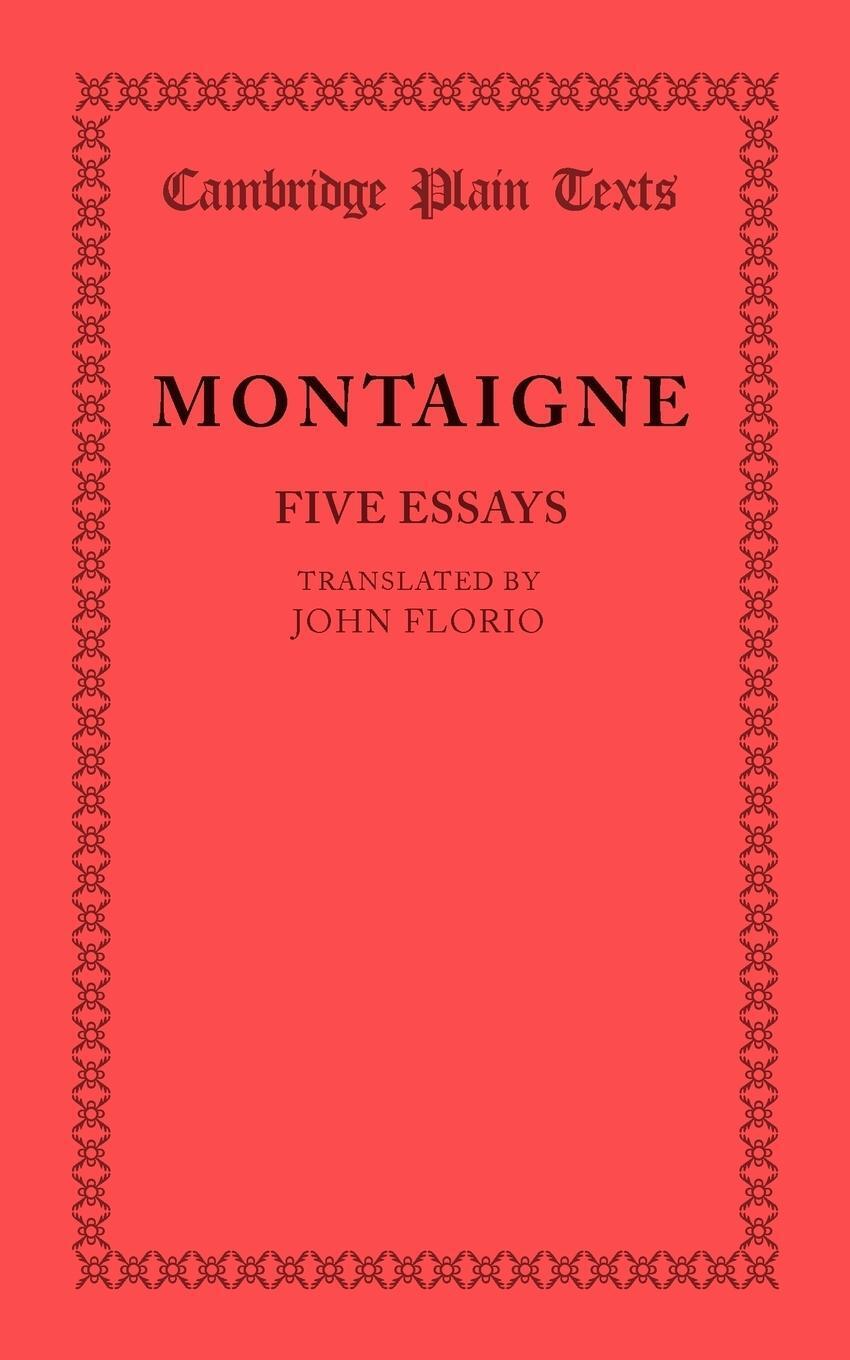 Thumbnail - Five Essays | Montaigne (u. A.) | Taschenbuch | Paperback | Englisch |