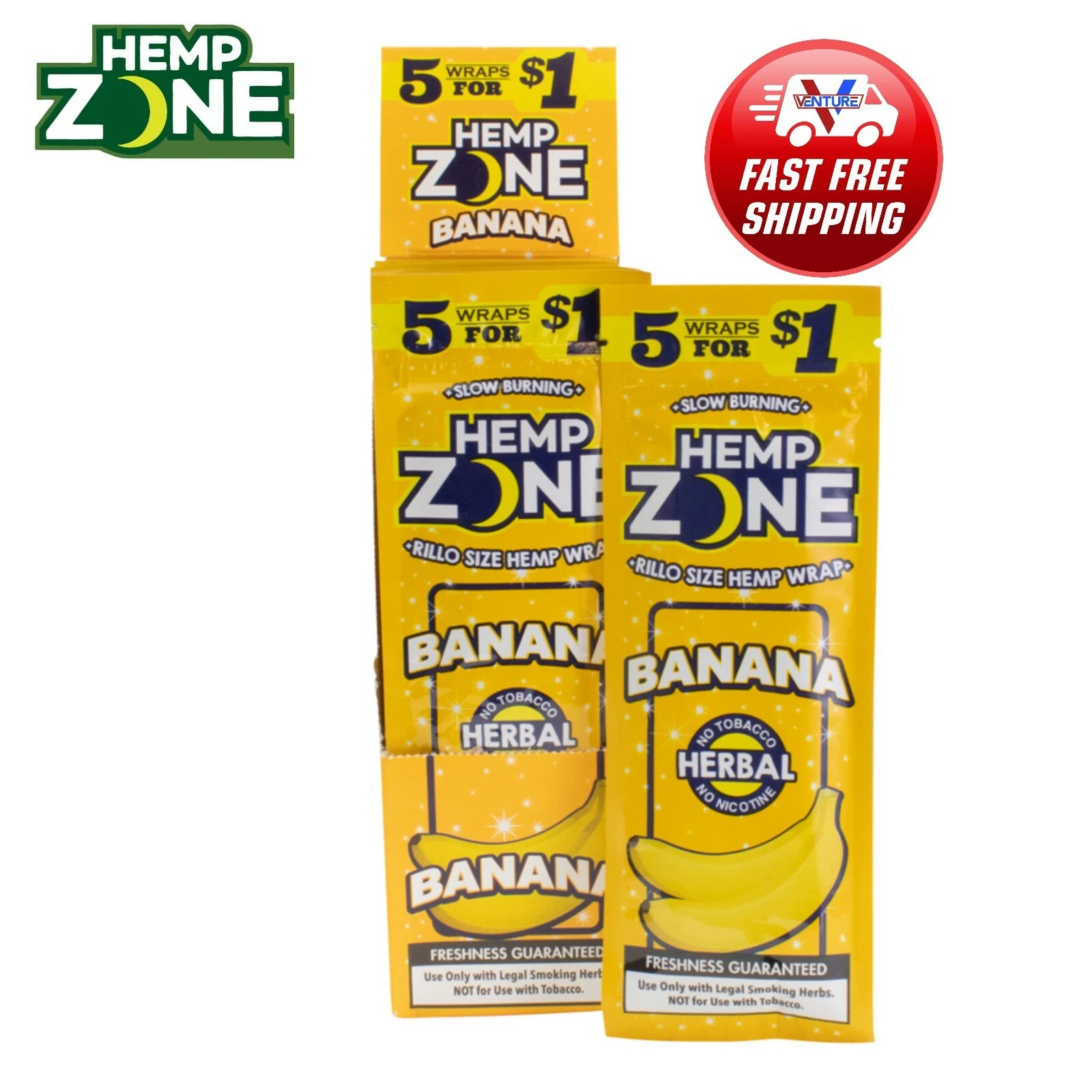 HEMP ZONE BANANA   5 F 1 15CT