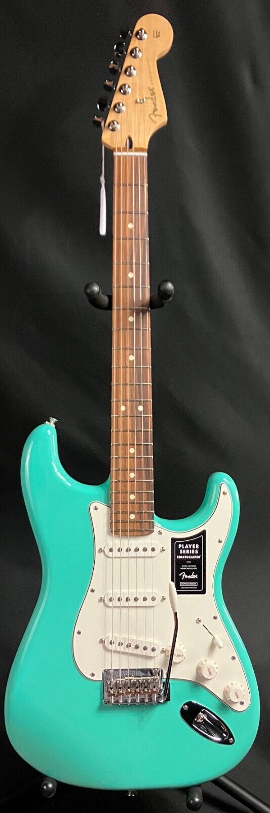 Fender Player Stratocaster Electric Guitar Sea Foam Green Finish