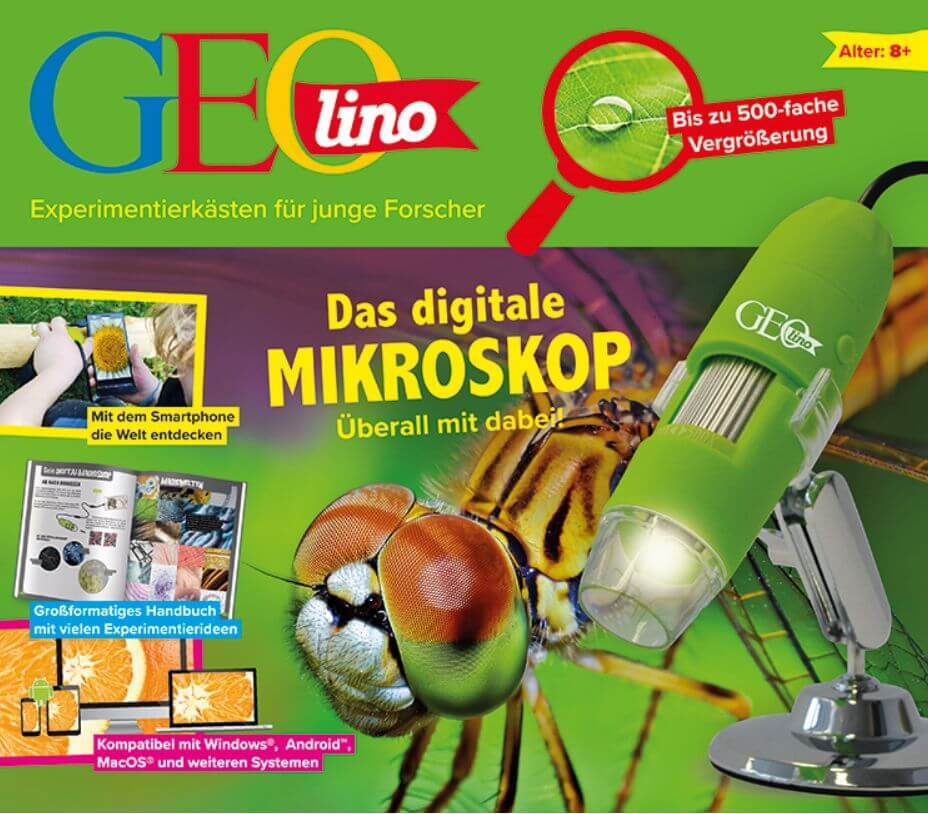 Thumbnail - Franzis: Geolino - Das Digitale Mikroskop