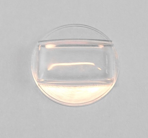 Verre De Montre Diamètre 19.5 Mm - Relief Métal - Marque TENA & BUTTY