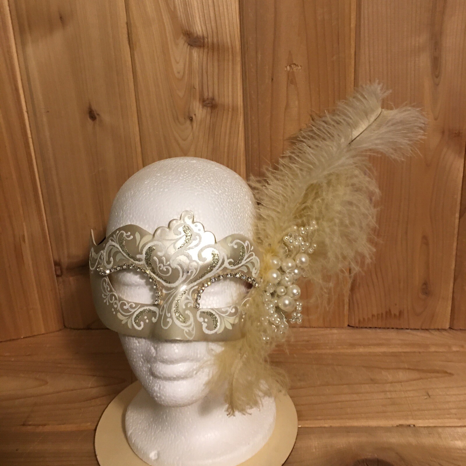 Pier 1 Imports Masquerade Mask Hand Painted … Gem