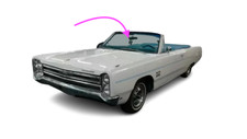Fits: 1963-1965 Dodge 440 ,330 ,Coronet ,Polara, Plymouth Front Windshield Glass
