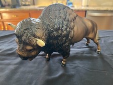 Breyer Molding Co. Buffalo American Bison Brown Tanned Leather Color Version