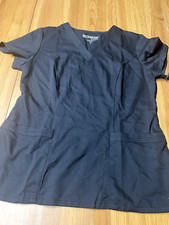 Grey's Anatomy Scrub Top Medium Black 