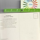 1 ONE 1995 Swarovski Post card postcard Crystal Memories Vintage — photo 2