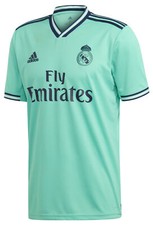 Adidas Men's Real Madrid Third Jersey, Hi-Res Green / Night Indigo