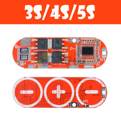 3S 4S 5S BMS 25A 18650 Li-ion Li-ion Battery Circuit Charging Protection Board