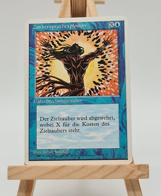 Zauberspruchexplosion 4. Edition  Magic Karte Deutsch (Spell Blast) 