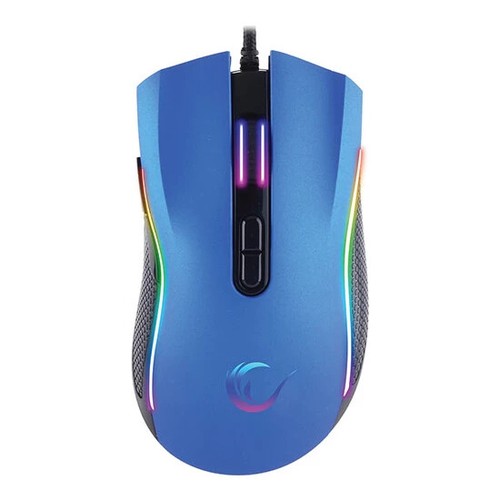 Rampage SMX-R44 Makrolu Mavi 6400dpi RGB Ledli Gaming Oyuncu Mouse - Zdjęcie 5 z 7