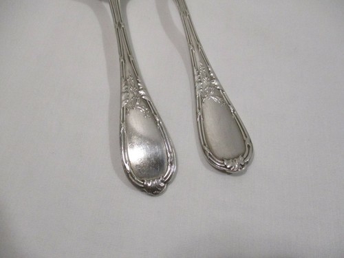 6 BAR-Löffel Louis XVI-Stil aus versilbertem Metall Box Silver Plated - Bild 5 von 12