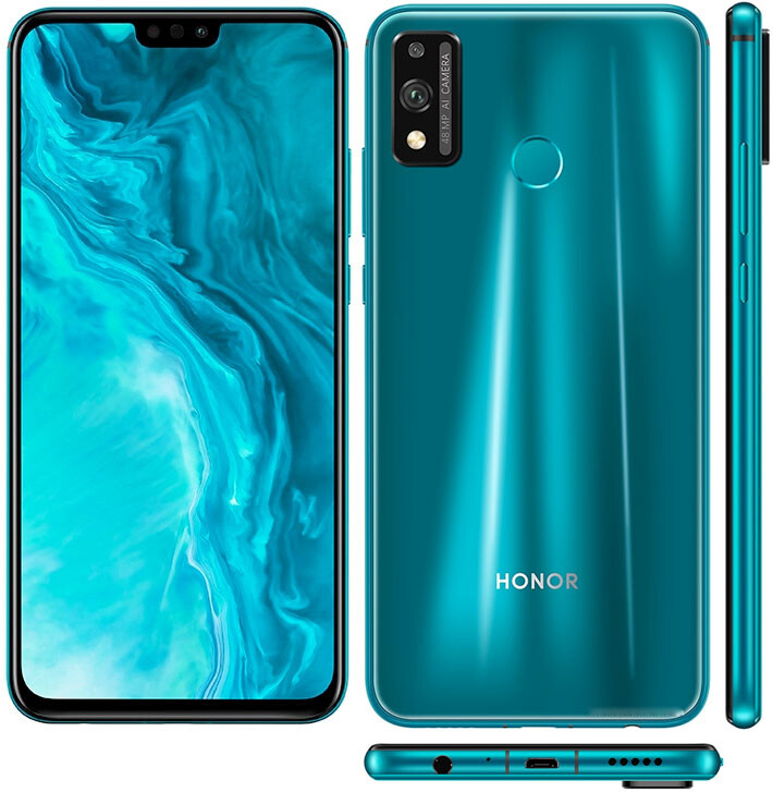 Original Honor 9X Lite 128GB ROM 6GB RAM 48.0MP Android Mobile
