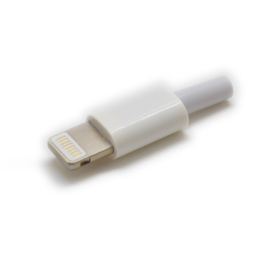 10 sets USB Male for iPhone iPad iPod DIY Connector Solder Housing Cover White - Picture 5 of 7