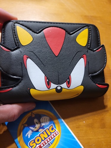Sonic the Hedgehog Loungefly Shadow Cosplay Zip Around Bifold Wallet - Picture 6 of 7