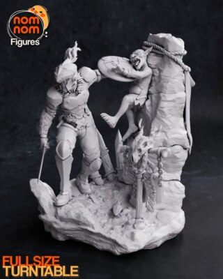 1/24 Goblin Slayer Orcbolg unpainted Unassembled 3D Printing Model Garage Kits
