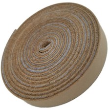 Leather Strip 3/8 Inch Wide 72 Inches Long with NO Splices by TOFL Natural