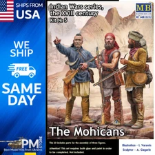 Master Box 35232 The Mohicans Indian Wars Series the XVIII century Kit No5 1/35